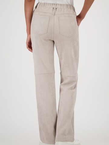 Regular Pantaloni de la monari pe gri