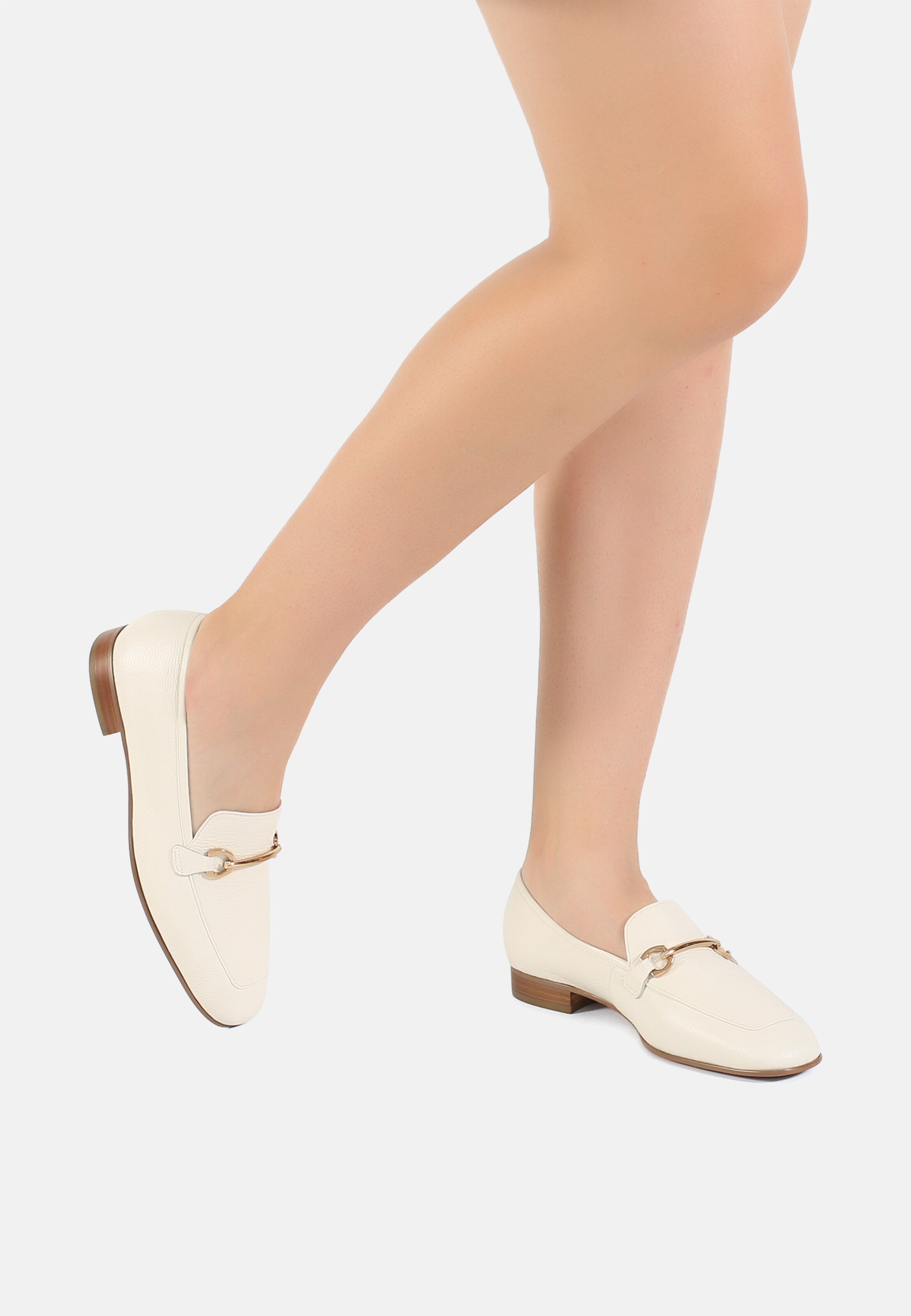 Frauen Halbschuhe Ekonika Loafer in Offwhite - IX44192 Frauen Halbschuhe Ekonika Loafer in Offwhite - IX44192