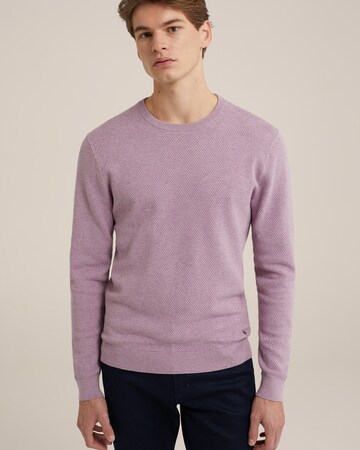 Pull-over WE Fashion en violet : devant