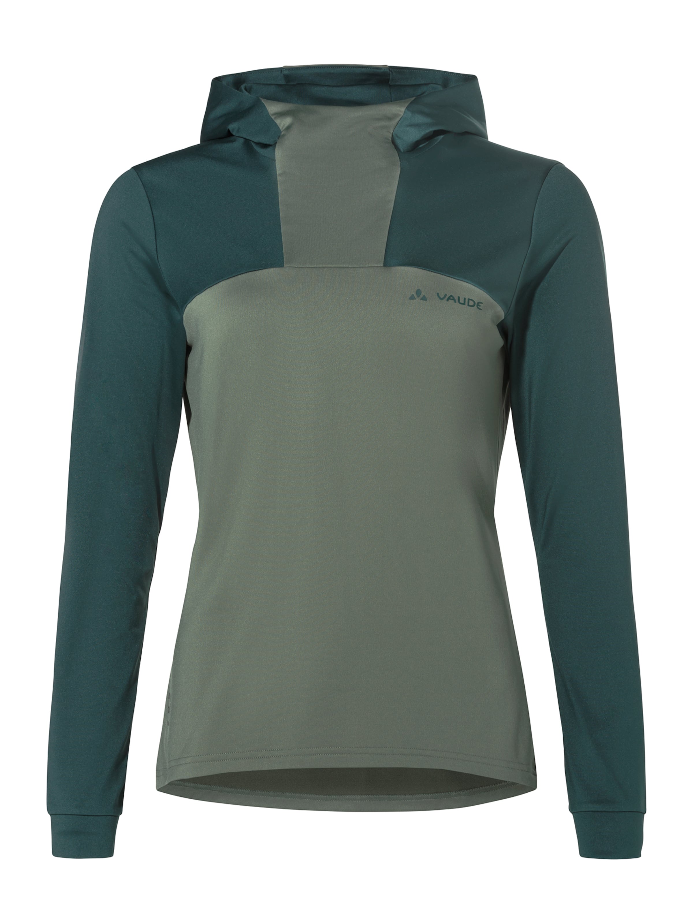 VAUDE Sports sweater 'Qimsa' in Green: front