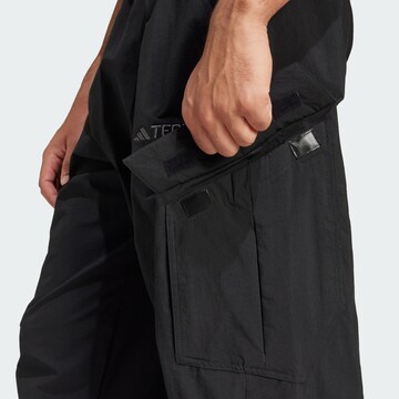 Loosefit Pantalon outdoor 'Xploric' ADIDAS TERREX en noir
