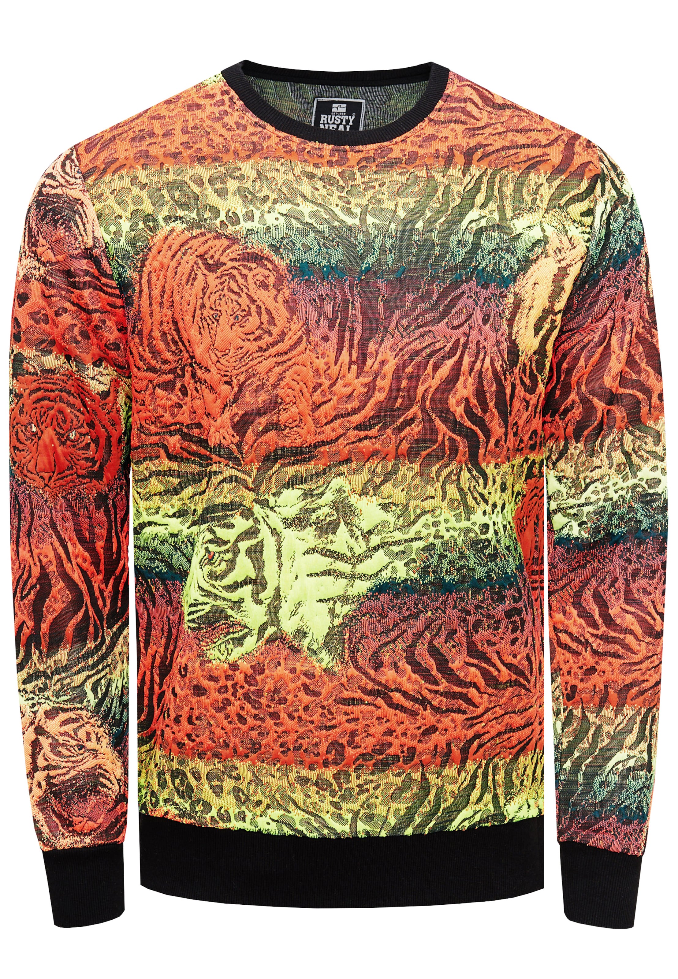 Rusty Neal Sweatshirt in Orange: front
