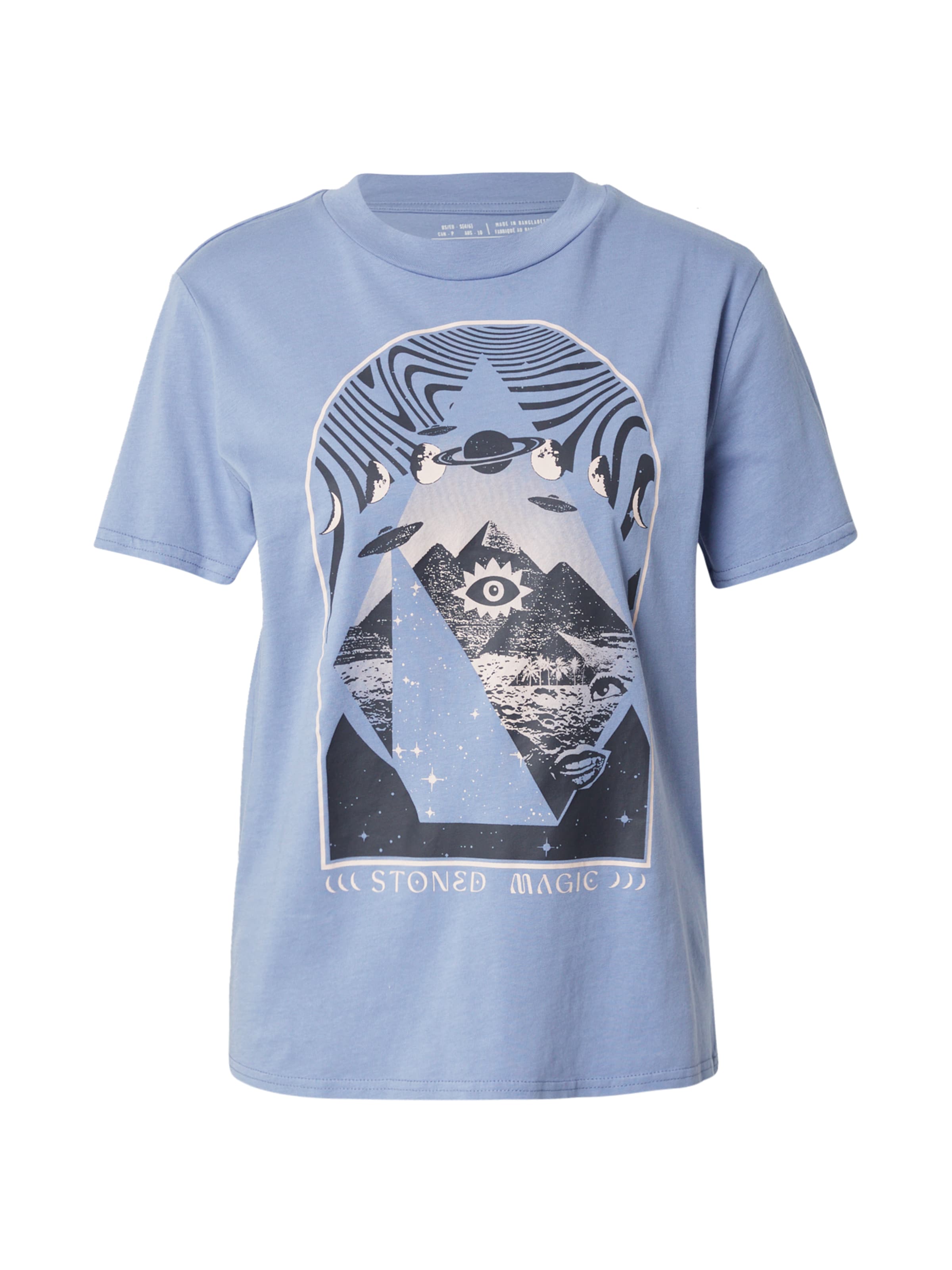 Maglietta &#x27;LOCK IT UP&#x27; di Volcom in blu: frontale