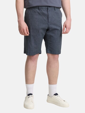 TOM TAILOR Men + Regular Shorts in Blau: Vorderseite