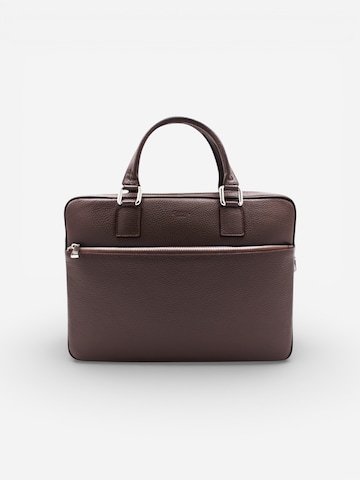 Cheval Firenze Aktentas 'Liam New' in Bruin: voorkant