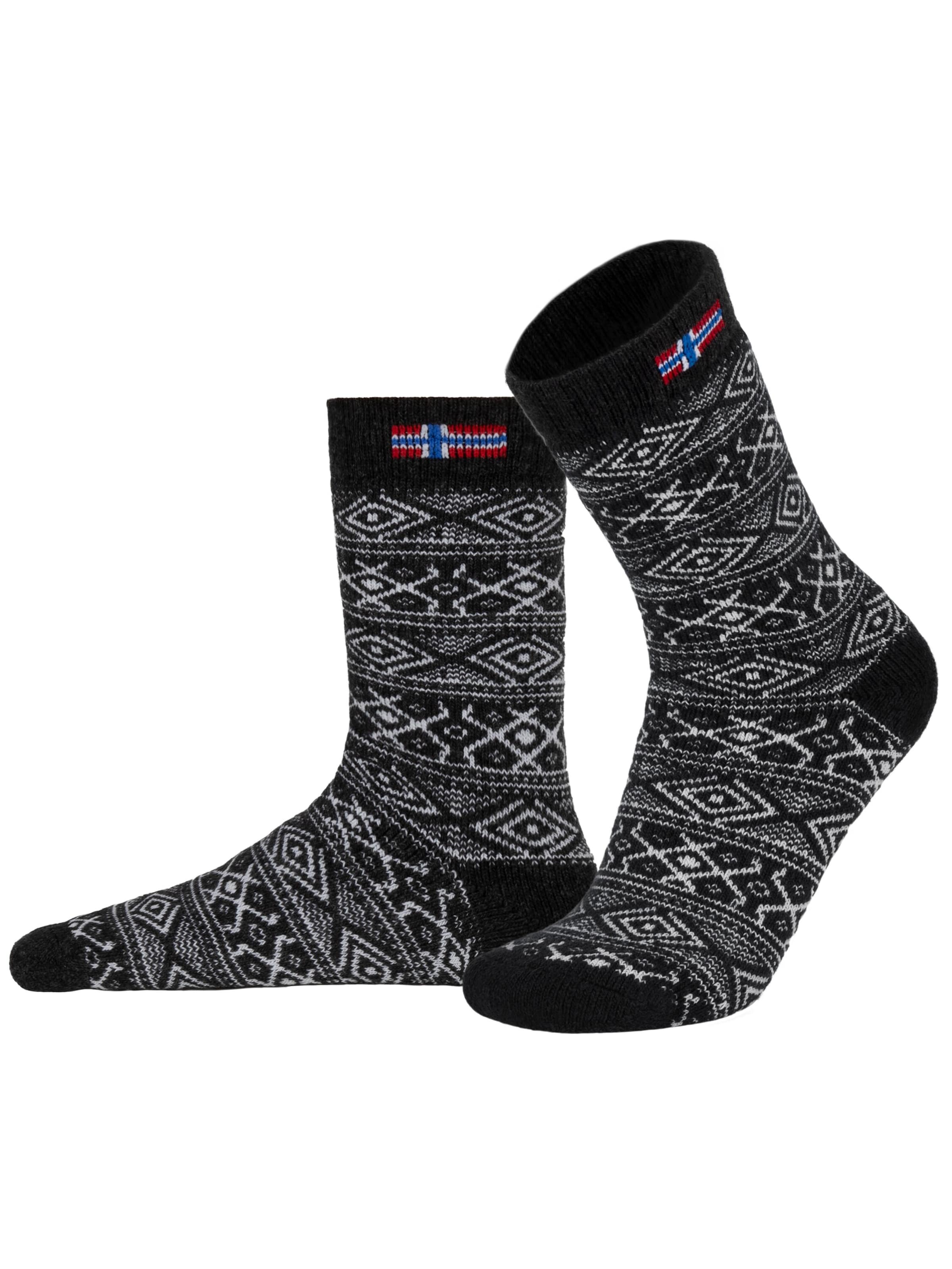 normani - Calcetines en negro: frente
