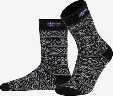 normani - Calcetines en negro: frente