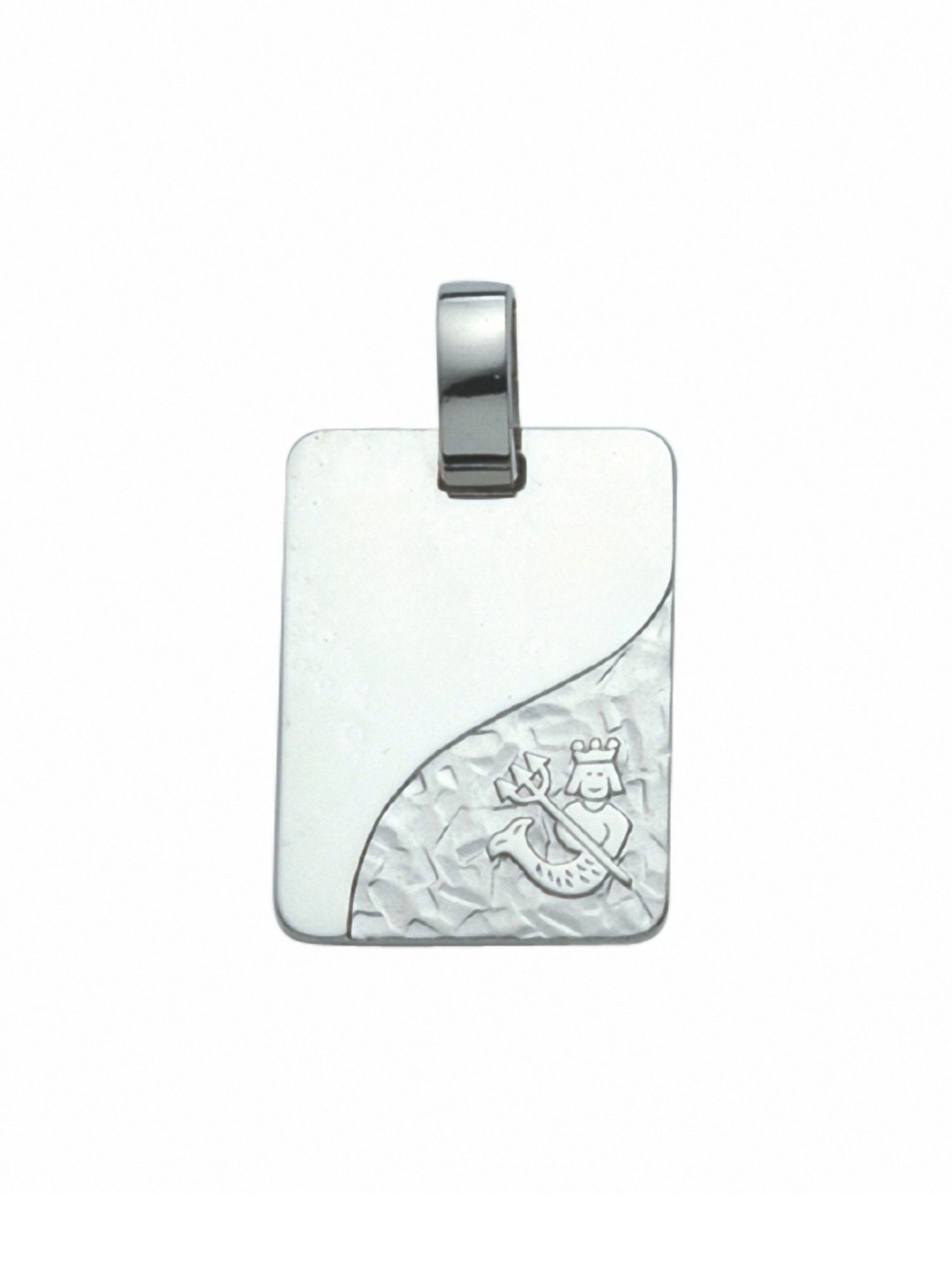 Adelia´s Anhänger 'Wassermann' in Silber: Vorderseite