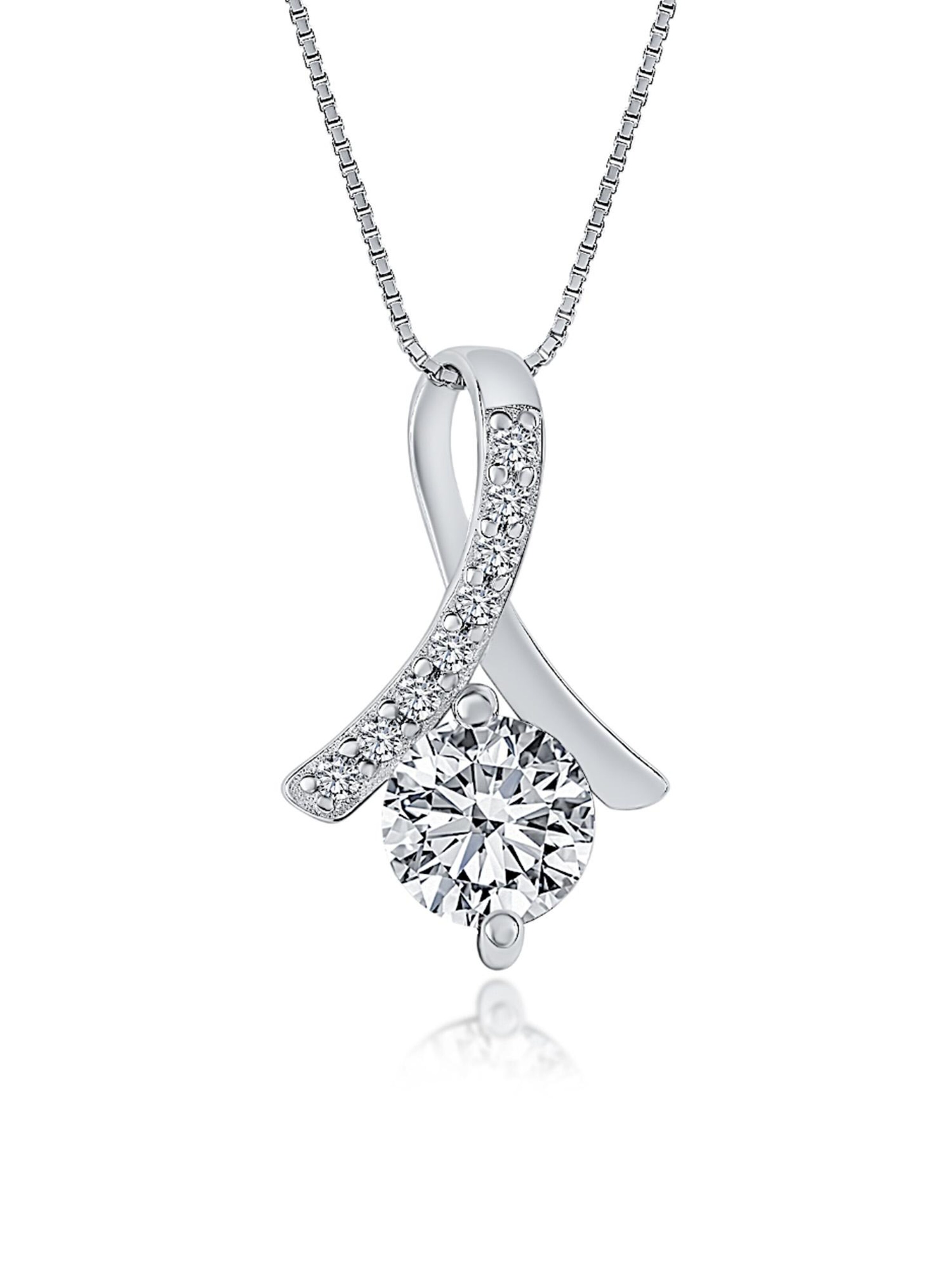 DANIEL CLIFFORD Kette 'Anabel'‌‌ in Silber: Vorderseite