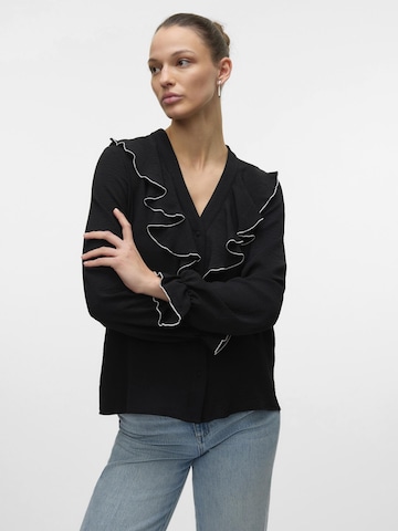 VERO MODA Bluse 'ALVA' i sort