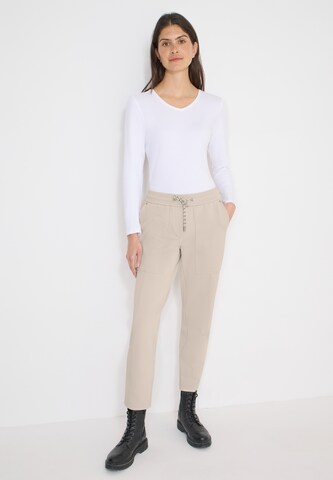 CECIL Slim fit Pants 'Chelsea' in Beige