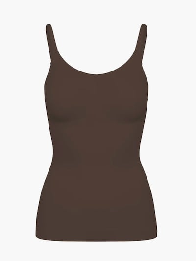 Top modellante 'Shaping Cami' in XS cfab (formerly creamy fabrics) di colore marrone, Visualizzazione prodotti