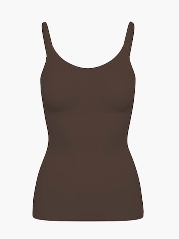 cfab (formerly creamy fabrics) Shaping Top 'Shaping Cami' in Brown: front
