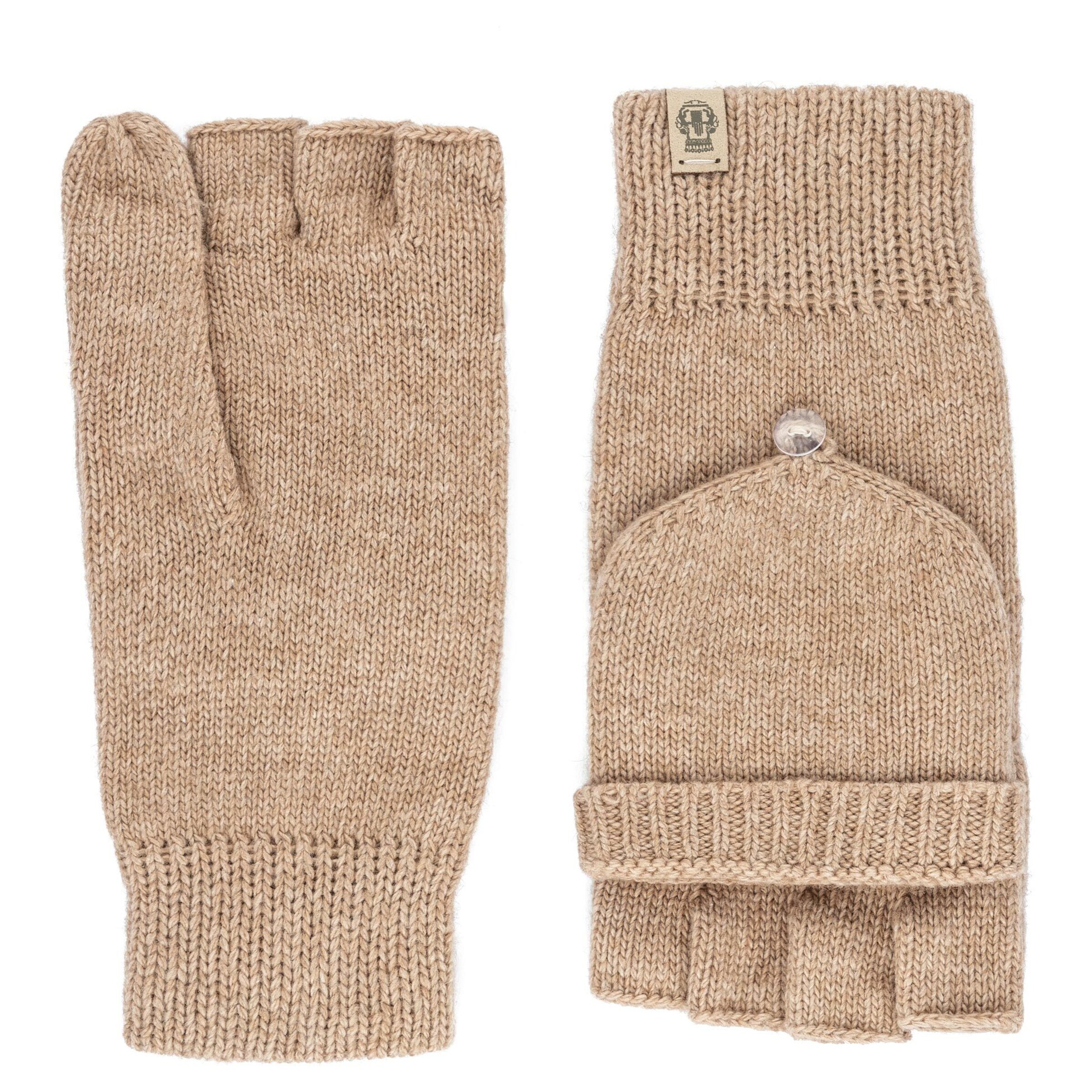 Mezzoguanti 'ESSENTIALS' di Roeckl in beige: frontale