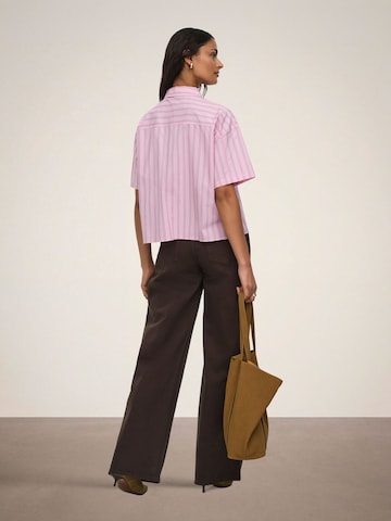 JDY Bluse 'JDYMio' in Pink