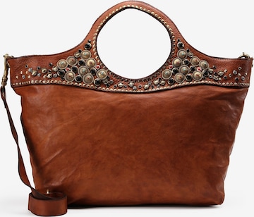 Cabas Campomaggi en marron : devant