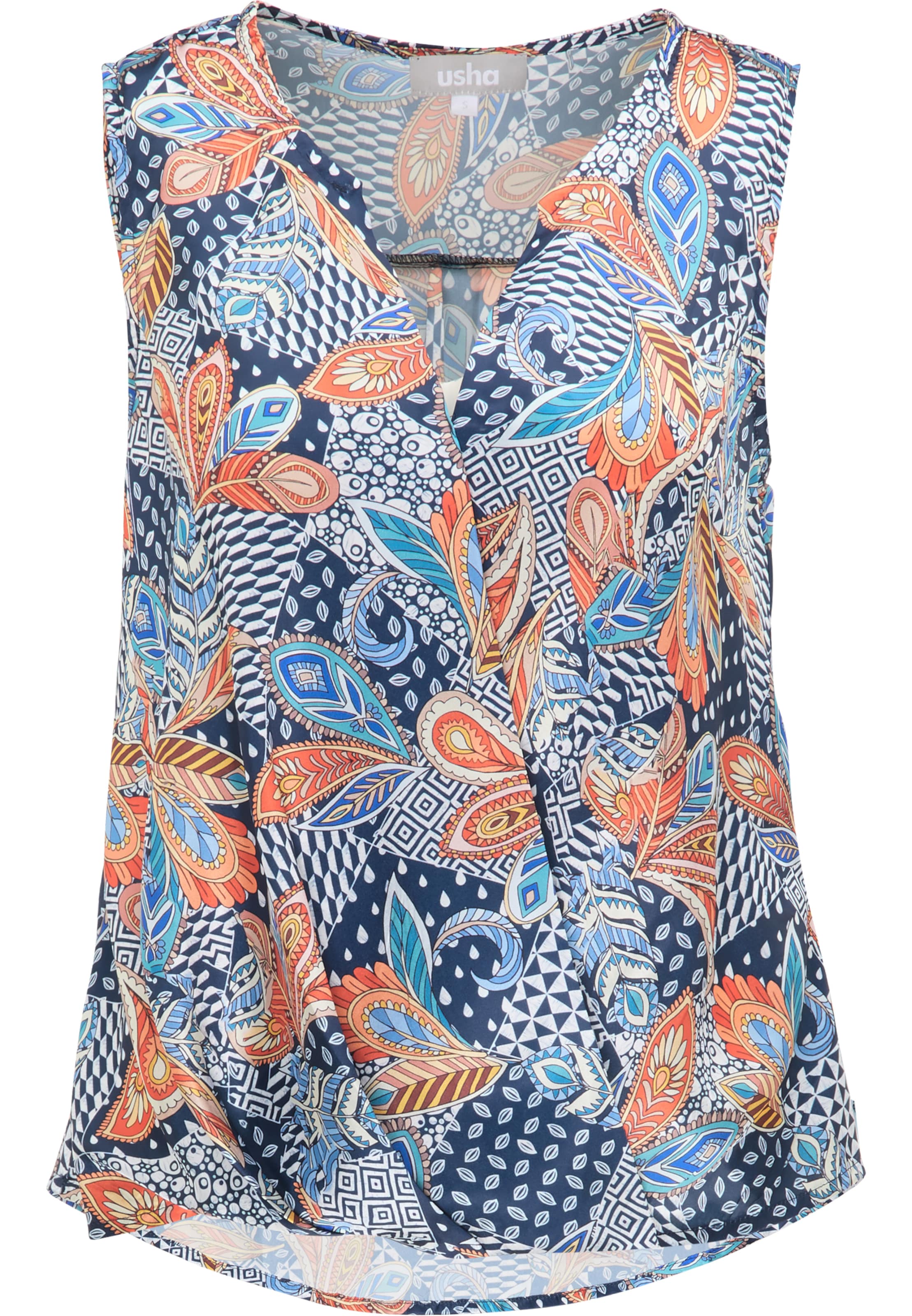 mėlyna Usha Palaidinė: priekis