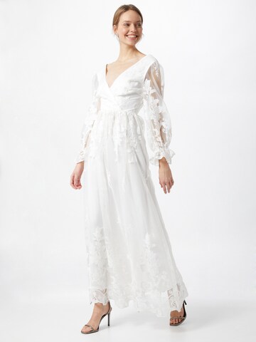 YAS Kleid 'BRIDIE' in Weiß: Vorderseite