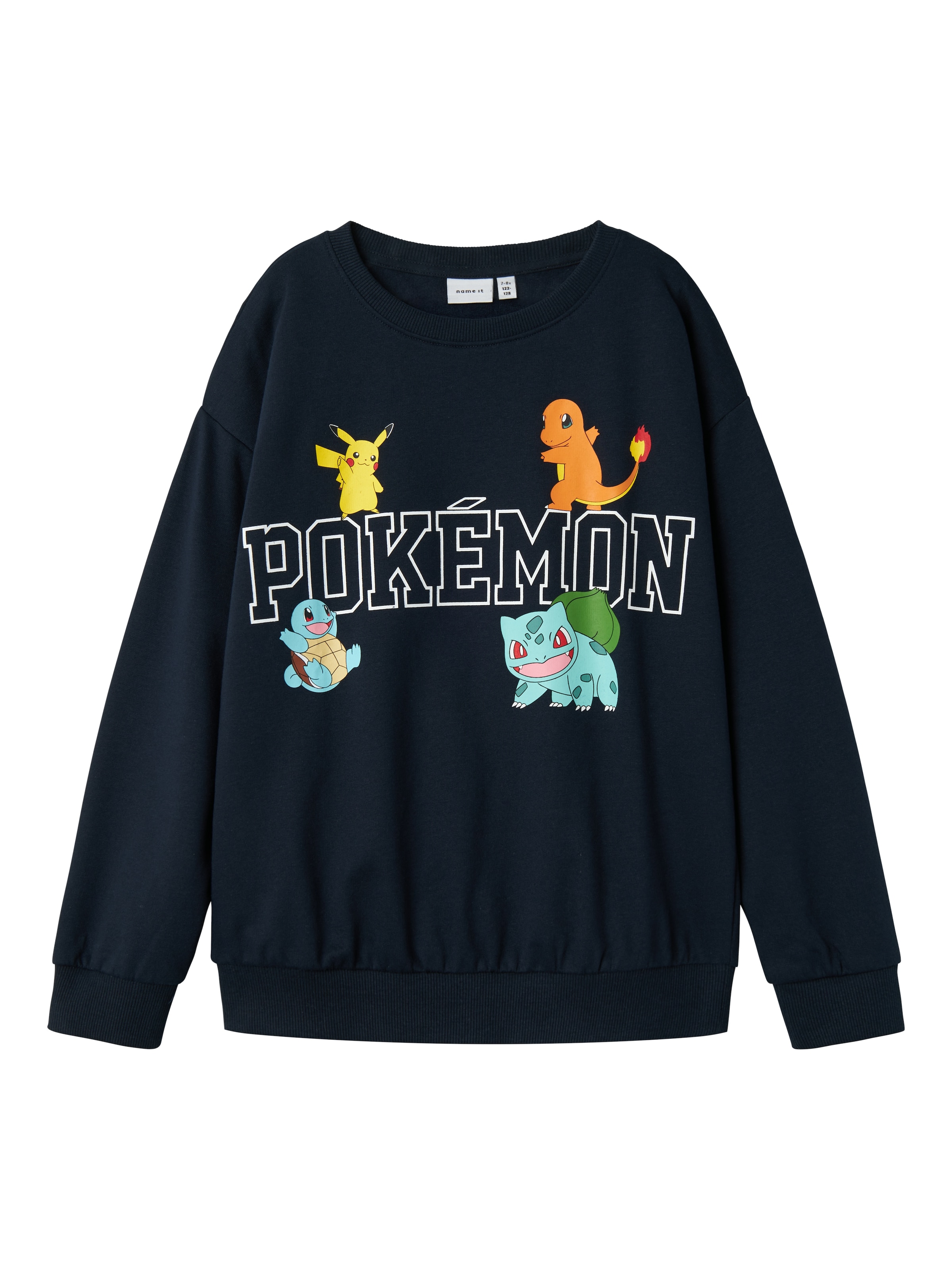 Felpa 'NKMDay Pokemon' di NAME IT in blu: frontale