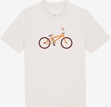 Maglietta 'BMX' di Watapparel in bianco: frontale
