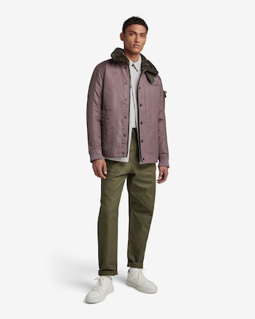 G-Star RAW Between-season jacket in Purple: front