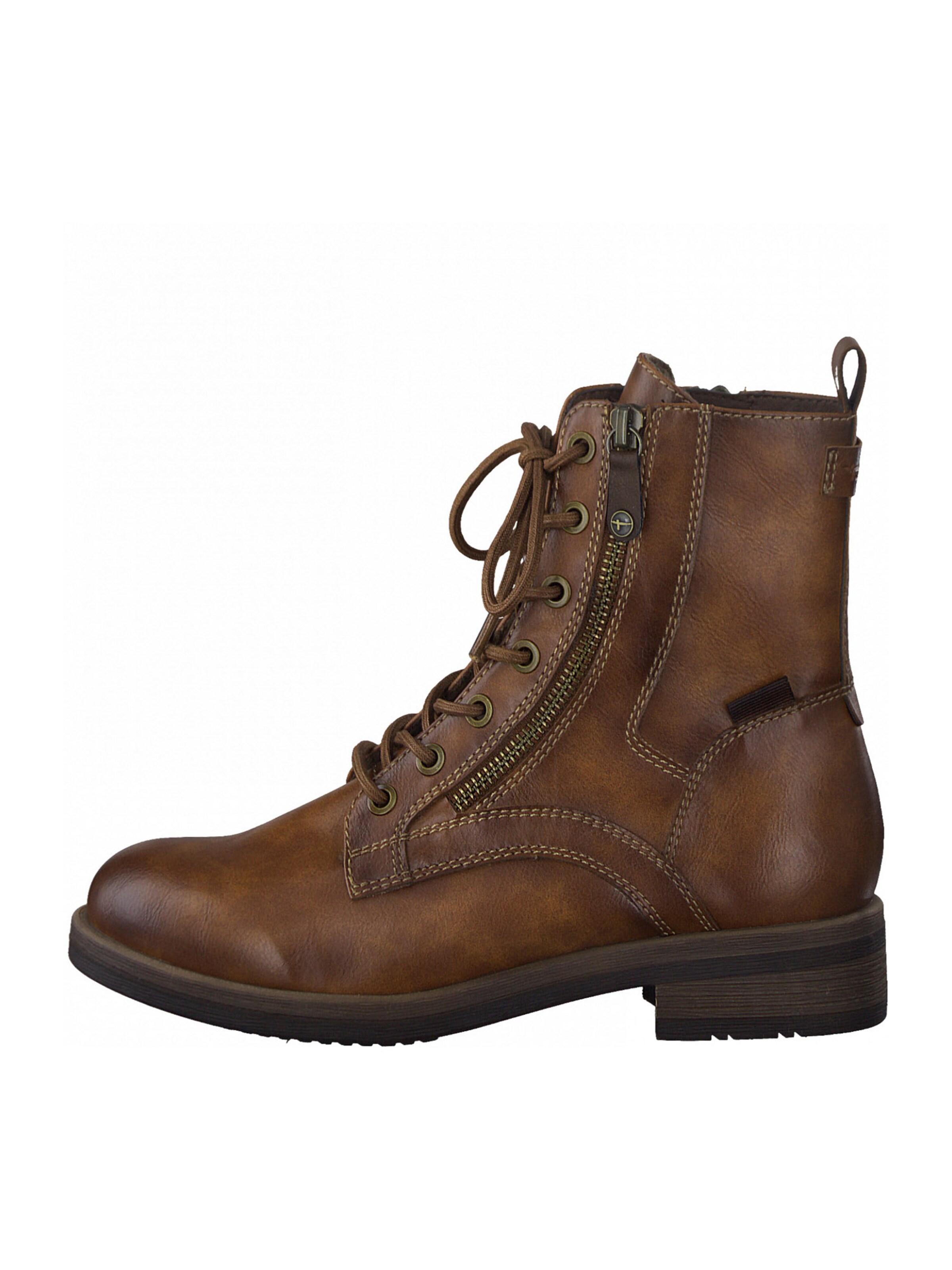 Bottines à lacets Tamaris en marron