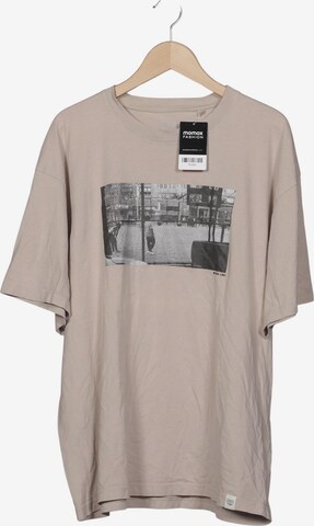 Pull&Bear Shirt in XL in Beige: front