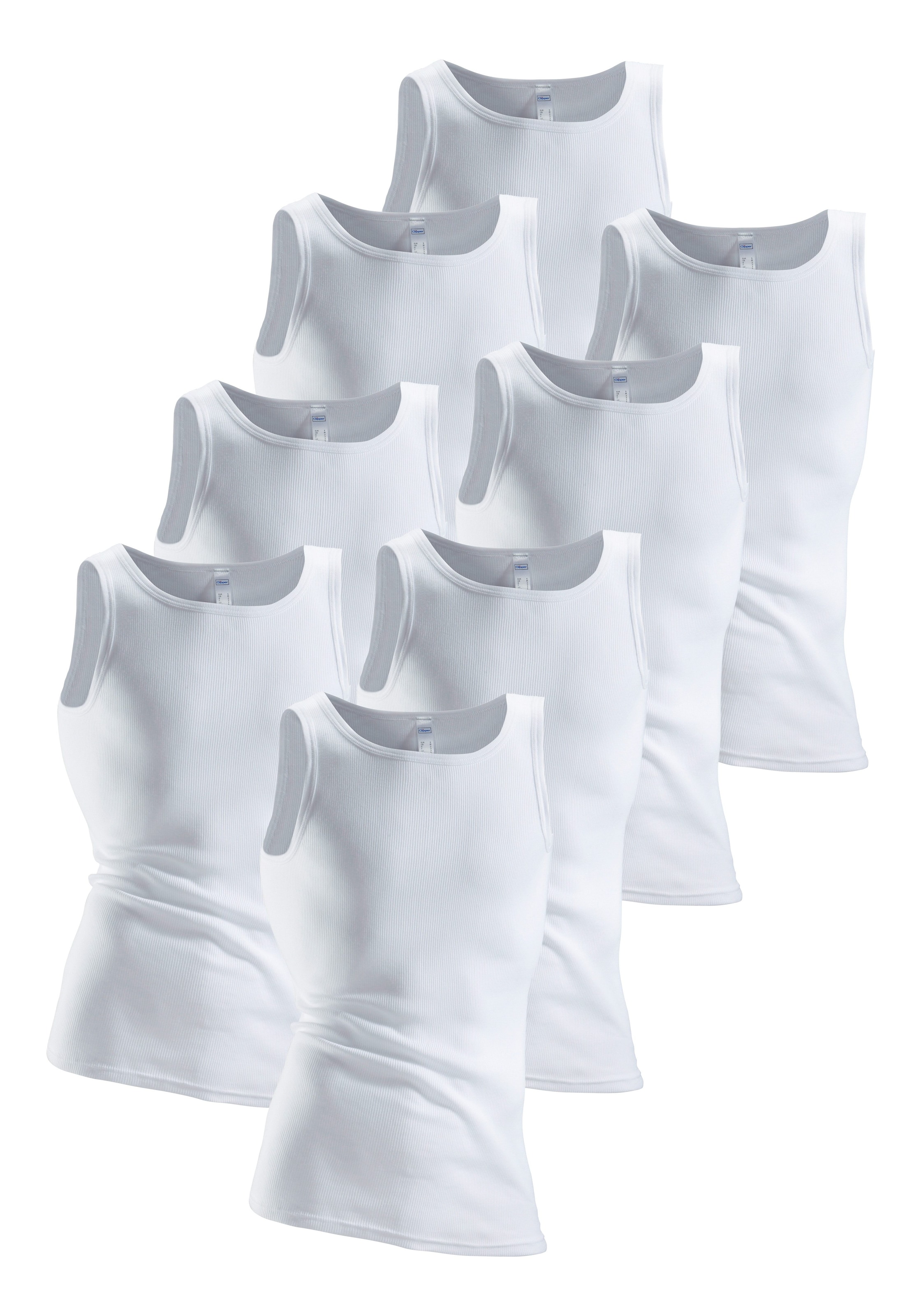 LASCANA Undershirt in White: front