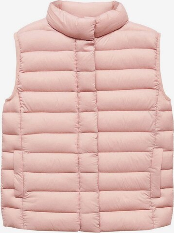 MANGO KIDS Weste 'Lightv6' in Pink: predná strana