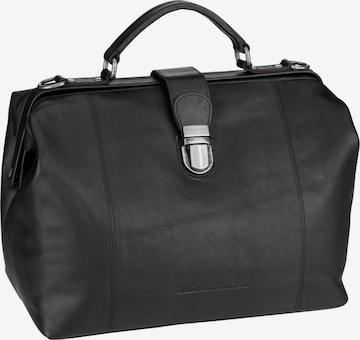 The Chesterfield Brand Briefcase 'Shaun' in Black: front