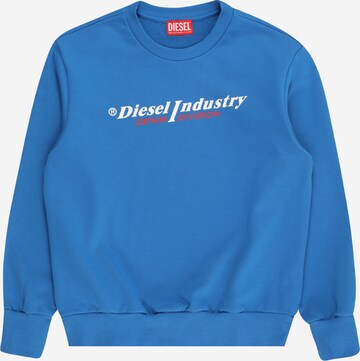 DIESEL Sweatshirt 'SGINNIND' in Blue: front