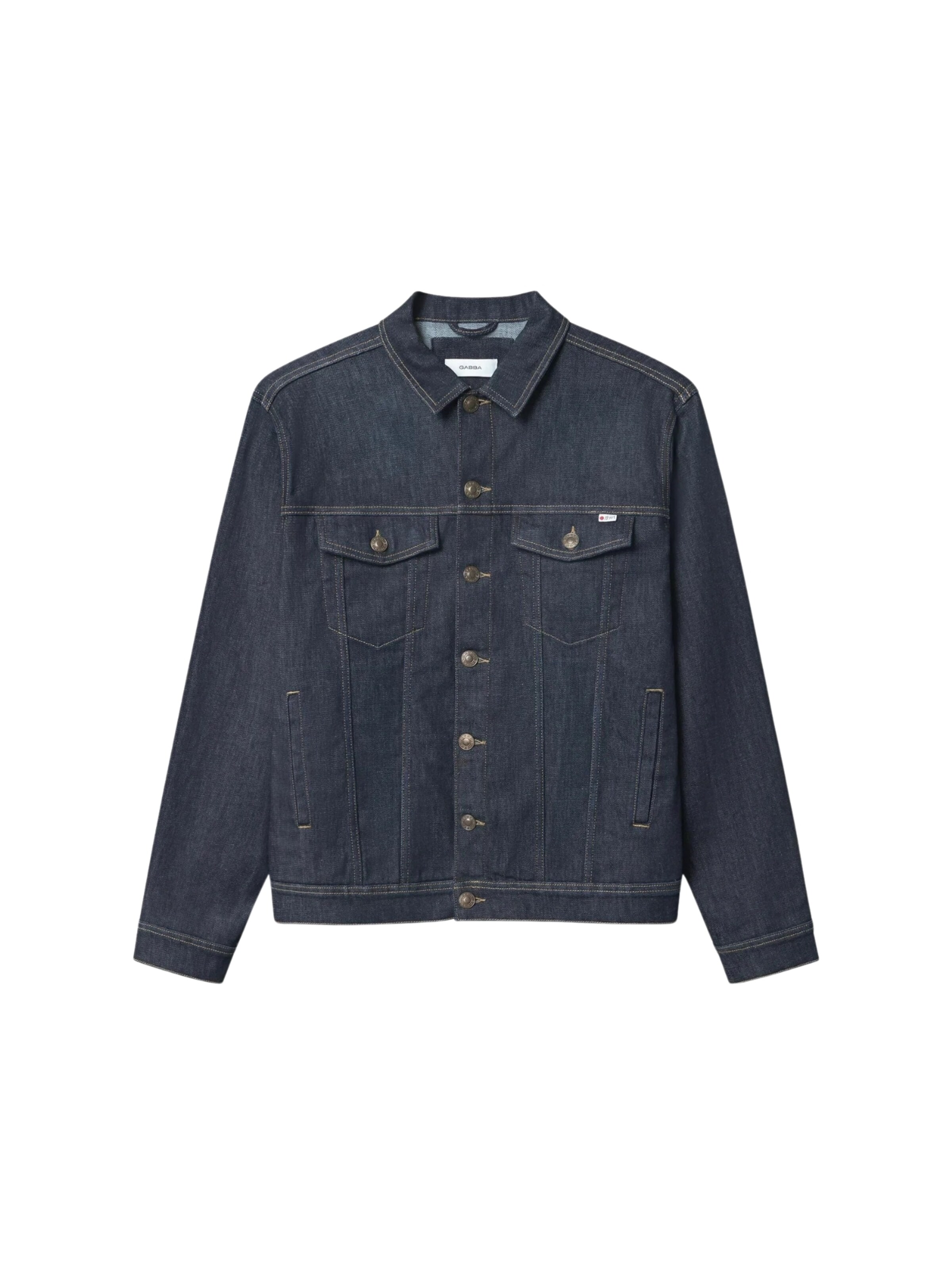 GABBA Übergangsjacke 'Luca Self' in Blau: Vorderseite