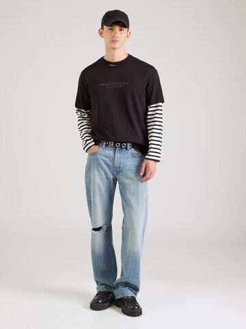 ARMANI EXCHANGE Shirt in Black