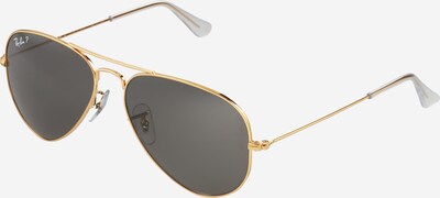 Ray-Ban Sonnenbrille 'Aviator' in gold / schwarz, Produktansicht