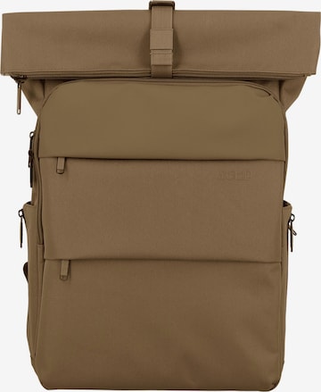 Jump Backpack 'Dunaa' in Brown: front
