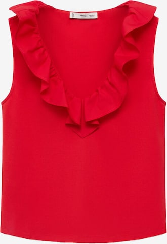 MANGO Overdel i rød: forside