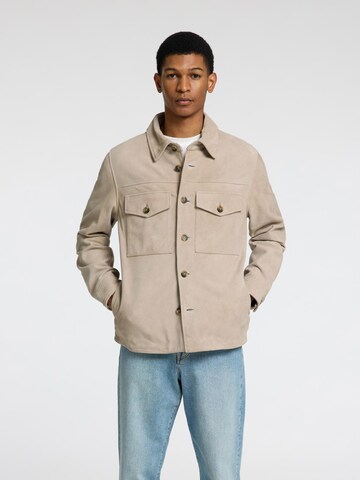 SELECTED Jacke in Braun: Vorderseite