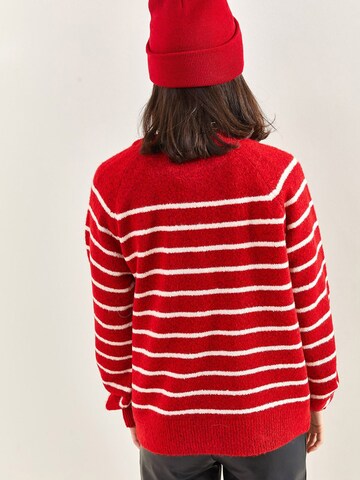 Pullover di Bianco Lucci in rosso