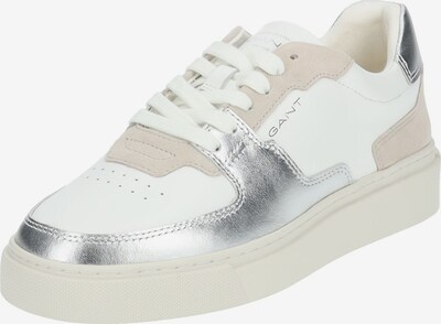 Sneaker bassa GANT di colore beige / argento / bianco, Visualizzazione prodotti