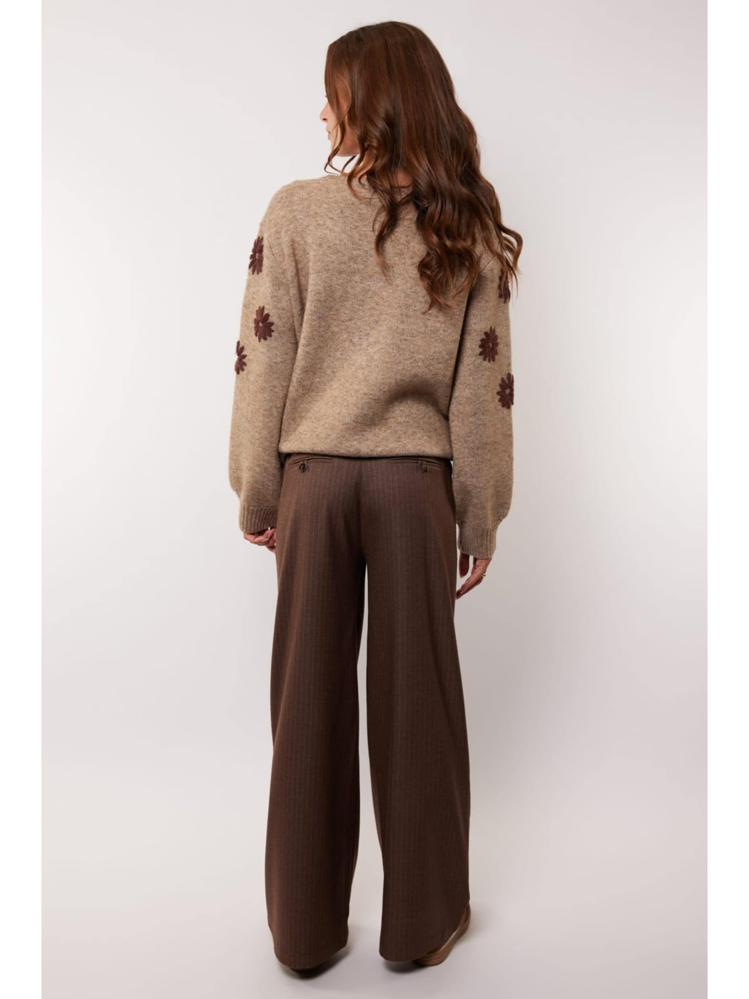 G-maxx Baggy Trousers '25WWG07' in Brown