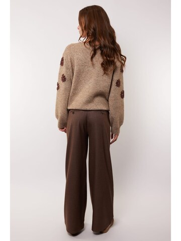 G-maxx Baggy Trousers '25WWG07' in Brown