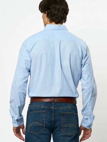 MCS Regular fit Overhemd in Blauw