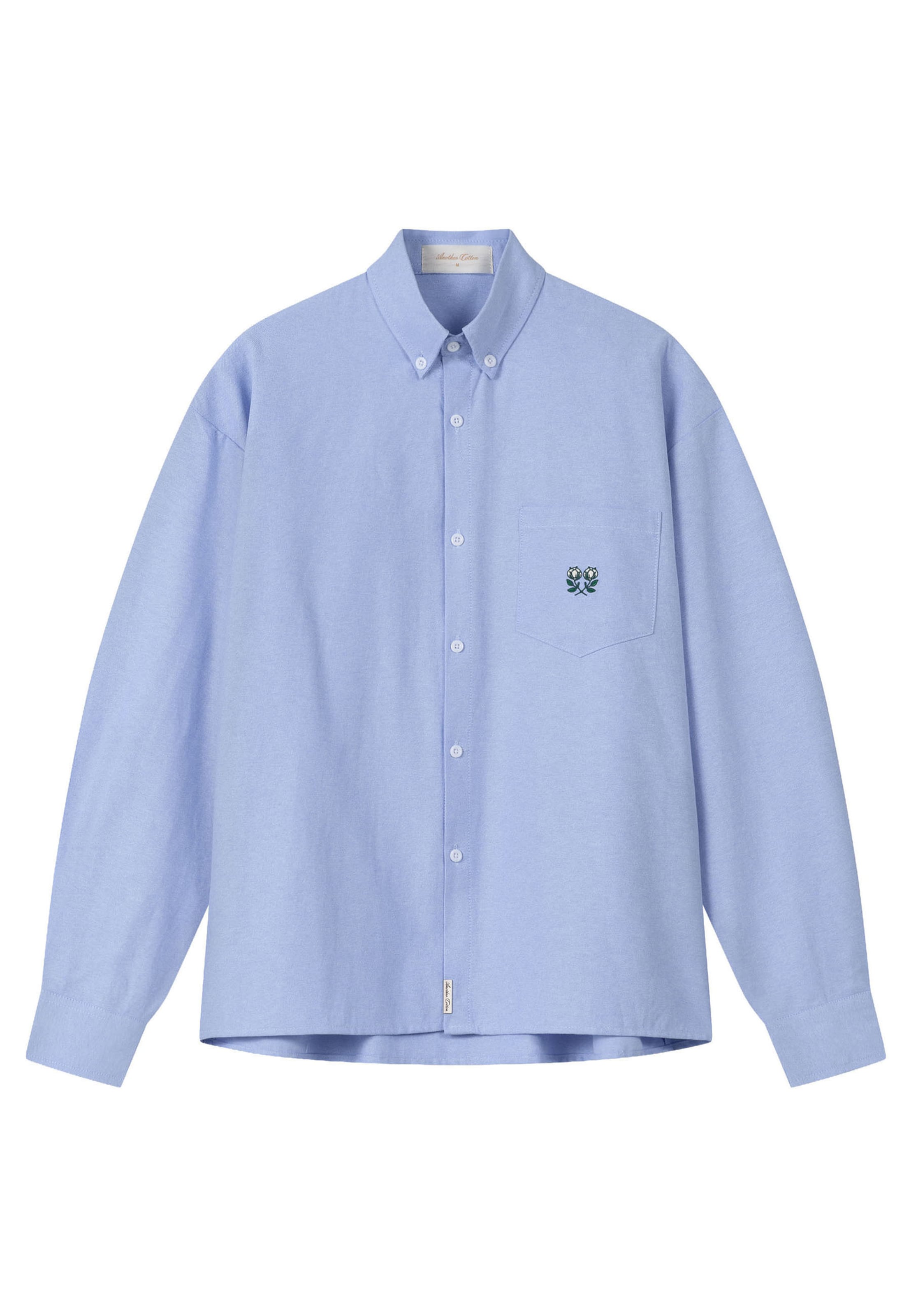Comfort fit Camicia di Another Cotton Lab in blu: frontale