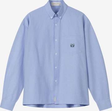 Comfort fit Camicia di Another Cotton Lab in blu: frontale
