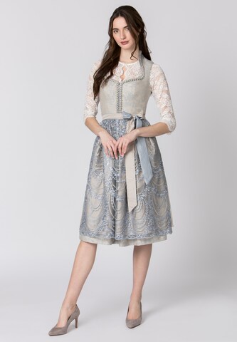 STOCKERPOINT Dirndl 'Flavia' in Beige: front