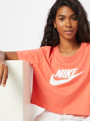 Nike Sportswear Тениска в оранжево