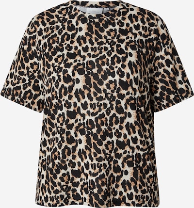 ONLY Carmakoma Paita 'CARLEONESS' värissä kameli / kivenharmaa / musta, Tuotenäkymä