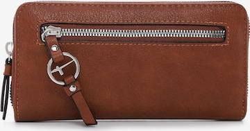 TAMARIS Wallet 'Nele' in Brown: front