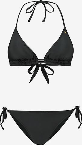 Shiwi Triangle Bikini 'LIZ' in Black: front