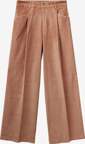 UNITED COLORS OF BENETTON Loose fit Pants in Orange: front